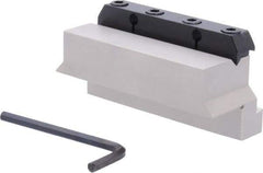 Iscar - Tool Block Style TGTBU, 1.38" Blade Height, 4.331" OAL, 2.2"& OAH, Indexable Cutoff Blade Tool Block - 1" Shank Height, 1.024" Shank Width, Series Tang-GripIQ - USA Tool & Supply