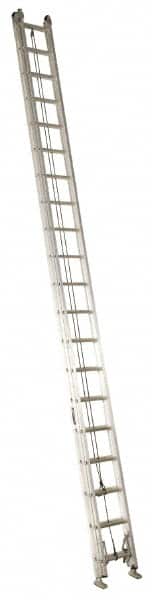 Louisville - 40' High, Type IA Rating, Aluminum Industrial Extension Ladder - USA Tool & Supply