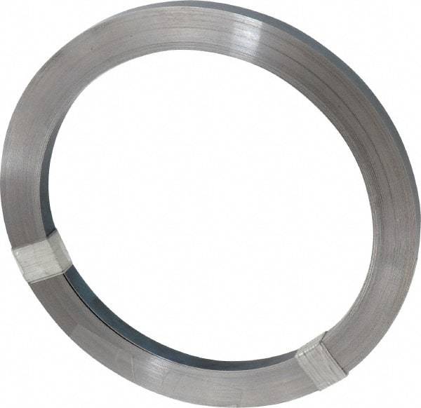 Value Collection - 1 Piece, 100 Ft. Long x 1/2 Inch Wide x 0.015 Inch Thick, Roll Shim Stock - Spring Steel - USA Tool & Supply