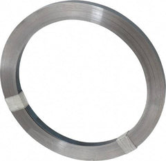 Value Collection - 1 Piece, 100 Ft. Long x 1/2 Inch Wide x 0.015 Inch Thick, Roll Shim Stock - Spring Steel - USA Tool & Supply