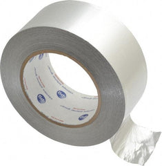 Intertape - 2" x 60 Yds Silver Foil Tape - 5 mil, Acrylic Adhesive, Aluminum Foil Backing, 28 Lb/ln Tensile Strength, -29.2°F to 325°F, Series ALF300 - USA Tool & Supply