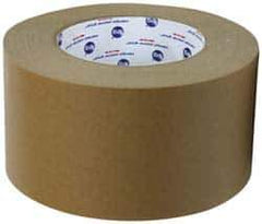 Intertape - 1-1/2" x 60 Yd Natural (Color) Rubber Adhesive Packaging Tape - Paper Backing, 7.2 mil Thick, 45 Lb Tensile Strength, Series 539 - USA Tool & Supply