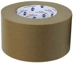 Intertape - 1-1/2" x 60 Yd Natural (Color) Rubber Adhesive Packaging Tape - Paper Backing, 7.2 mil Thick, 45 Lb Tensile Strength, Series 530 - USA Tool & Supply