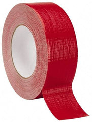 Intertape - 2" x 55m Red Duct Tape - 9 mil, Rubber Adhesive, Polyethylene Cloth Backing, 18 Lb/ln Tensile Strength, 32°F to 160°F, Series AC20 - USA Tool & Supply