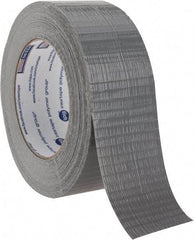 Intertape - 2" x 55 Yds Silver Duct Tape - 7 mil, Rubber Adhesive, Polyethylene Film Backing, 17 Lb/ln Tensile Strength, Series AC10 - USA Tool & Supply