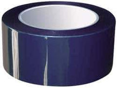 Intertape - 4" Wide x 72 Yd Long Blue Polyester Film Masking Tape - Series 6120, 3.2 mil Thick, 25 In/Lb Tensile Strength - USA Tool & Supply