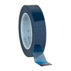 Intertape - 1" Wide x 72 Yd Long Blue Polyester Film Masking Tape - Series 6120, 3.2 mil Thick, 25 In/Lb Tensile Strength - USA Tool & Supply