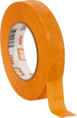 Intertape - 1" Wide x 60 Yd Long Orange Paper Masking Tape - Series Orange Mask, 7.3 mil Thick, 23 In/Lb Tensile Strength - USA Tool & Supply