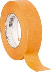 Intertape - 1-1/2" Wide x 60 Yd Long Orange Paper Masking Tape - Series Orange Mask, 7.3 mil Thick, 23 In/Lb Tensile Strength - USA Tool & Supply