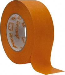 Intertape - 2" Wide x 60 Yd Long Orange Paper Masking Tape - Series Orange Mask, 7.3 mil Thick, 23 In/Lb Tensile Strength - USA Tool & Supply