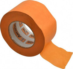 Intertape - 3" Wide x 60 Yd Long Orange Paper Masking Tape - Series Orange Mask, 7.1 mil Thick, 23 In/Lb Tensile Strength - USA Tool & Supply