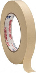 Intertape - 3/4" Wide x 60 Yd Long White Paper Masking Tape - Series PG49, 6.7 mil Thick, 24 In/Lb Tensile Strength - USA Tool & Supply
