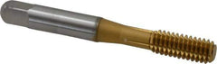 Accupro - 5/16-18 UNC H5 Thread Limit Bottoming Thread Forming Tap - Powdered Metal High Speed Steel, TiN Finish, 2-23/32" OAL - USA Tool & Supply