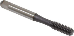 Accupro - 1/4-20 UNC H5 Thread Limit Bottoming Thread Forming Tap - Powdered Metal High Speed Steel, TiCN Finish, 2-1/2" OAL - USA Tool & Supply