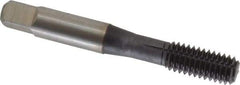 Accupro - 3/8-16 UNC H5 Thread Limit Bottoming Thread Forming Tap - Powdered Metal High Speed Steel, TiCN Finish, 2-15/16" OAL - USA Tool & Supply