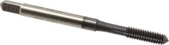 Accupro - #8-32 UNC H5 Thread Limit Plug Thread Forming Tap - Powdered Metal High Speed Steel, TiCN Finish, 2-1/8" OAL - USA Tool & Supply