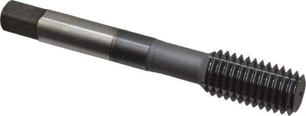 Accupro - 1/2-13 UNC H5 Thread Limit Plug Thread Forming Tap - Powdered Metal High Speed Steel, TiCN Finish, 3-3/8" OAL - Exact Industrial Supply
