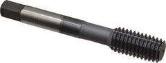 Accupro - 1/2-13 UNC H5 Thread Limit Plug Thread Forming Tap - Powdered Metal High Speed Steel, TiCN Finish, 3-3/8" OAL - Exact Industrial Supply