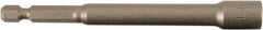 Wiha - 1/4" Magnetic Nutsetter - 1/4" Hex Drive, 4" OAL - USA Tool & Supply