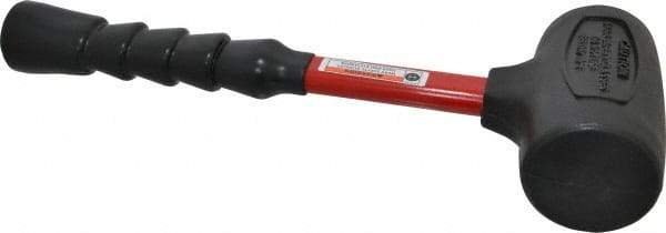 Proto - 48 oz Head 2-7/16" Face Diam Urethane Dead Blow Hammer - 14" OAL, Fiberglass Handle - USA Tool & Supply