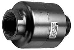 Duff-Norton - 1/2 NPT Right Hand Rotor Thread, 106" Body Length, Dual Ball Bearing, High Pressure, Rotary Union - 100 Max RPM, 8,800 Max psi - USA Tool & Supply