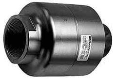 Duff-Norton - 3/8 NPT Right Hand Rotor Thread, 102" Body Length, Dual Ball Bearing, High Pressure, Rotary Union - 100 Max RPM, 10,000 Max psi - USA Tool & Supply