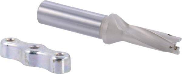 Iscar - 0.472 to 0.488" Diam, 3xD, 1.41" Max Depth, 5/8" Shank Diam, 3.95" OAL, Replaceable Tip Drill - IDI-SG, IDI-SK Insert, DCM Toolholder, Series ChamDrill - USA Tool & Supply