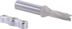 Iscar - 0.472 to 0.488" Diam, 3xD, 1.41" Max Depth, 5/8" Shank Diam, 3.95" OAL, Replaceable Tip Drill - IDI-SG, IDI-SK Insert, DCM Toolholder, Series ChamDrill - USA Tool & Supply