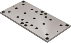 Jergens - 40" Long x 20" Wide Steel Fixture Plate - 1-1/4" Plate Thickness - USA Tool & Supply