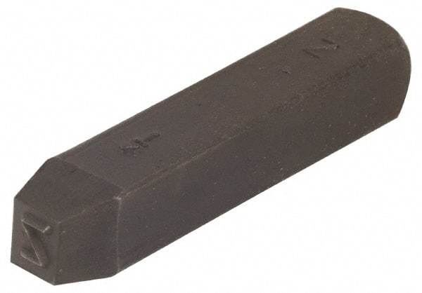 Made in USA - 3/16" Character Size, Z Character, Heavy Duty Individual Steel Stamp - Steel, Letter - USA Tool & Supply