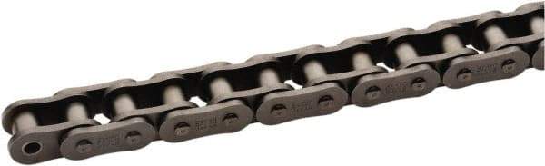 U.S. Tsubaki - 1" Pitch, ANSI 80H, Heavy Series Roller Chain - Chain No. 80H, 3,630 Lb. Capacity, 10 Ft. Long, 5/8" Roller Diam, 5/8" Roller Width - USA Tool & Supply