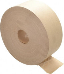 Intertape - 2-3/4" x 500' Natural (Color) Water Activated Adhesive Sealing Tape - Paper Backing, 6.1 mil Thick, Series KR500 - USA Tool & Supply