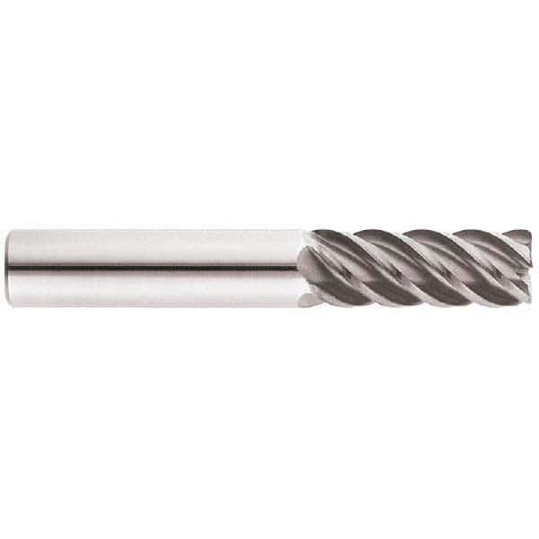 Niagara Cutter - 1" Diam 5 Flute Solid Carbide 0.015" Corner Radius End Mill - USA Tool & Supply