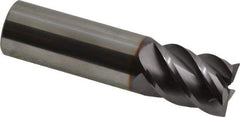 Niagara Cutter - 3/4", 5 Flute, Single End, Solid Carbide, 0.015" Corner Radius End Mill - 3" OAL, 45° Helix, Right Hand Flute, 1" LOC, Right Hand Cut - USA Tool & Supply