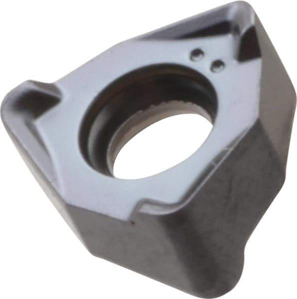 Seco - XNEX040308 M08 Grade MP3000 Carbide Milling Insert - TiAlN Finish, 0.264" Inscribed Circle, 0.031" Corner Radius - USA Tool & Supply