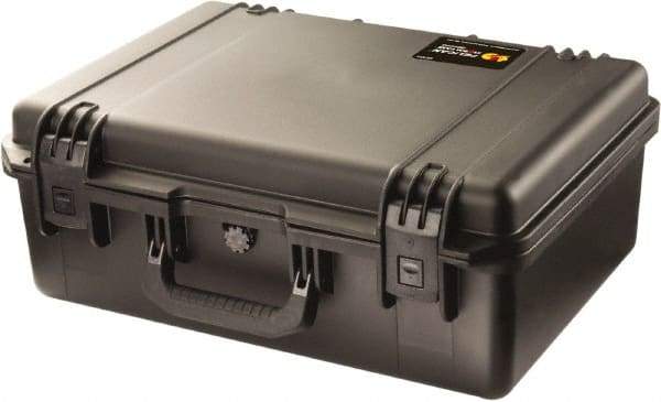 Pelican Products, Inc. - 16" Wide x 8-19/64" High, Clamshell Hard Case - Black, HPX High Performance Resin - USA Tool & Supply