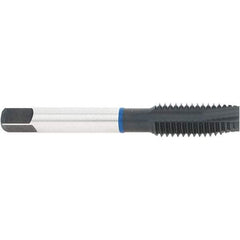 Accupro - 1/2-13, 3 Flute, Oxide Finish, Vanadium High Speed Steel Spiral Point Tap - Plug Chamfer, Right Hand Thread, 3-3/8" OAL, 29mm Thread Length, 9.322mm Shank Diam, 3B Class of Fit - Exact Industrial Supply