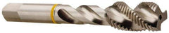 Accupro - #10-24 2 Flute 2B/3B Modified Bottoming Spiral Flute Tap - Vanadium High Speed Steel, Bright Finish, 2-3/8" OAL, Right Hand Flute, Right Hand Thread, H3 - USA Tool & Supply