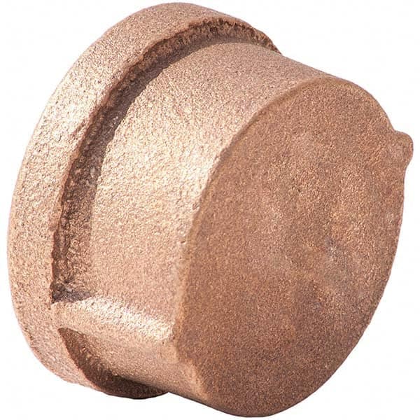 Merit Brass - Brass & Chrome Pipe Fittings Type: Cap Fitting Size: 3 - USA Tool & Supply