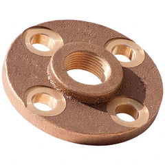 Merit Brass - Brass & Chrome Plated Flanges Style: Companion Pipe Size: 2-1/2 (Inch) - USA Tool & Supply