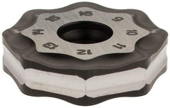 Seco - ONMU090520 M14 Grade MK1500 Carbide Milling Insert - TiCN/Al2O3 Finish, 0.228" Thick, 0.866" Inscribed Circle - USA Tool & Supply