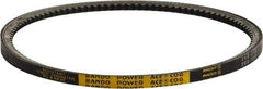 Bando - Section 3VX, 3/8" Wide, 132" Outside Length, V-Belt - Black, No. 3VX1320 - USA Tool & Supply