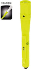 Bayco - LED Bulb, Mini Flashlight - Green Polycarbonate Body, AAA Batteries - USA Tool & Supply