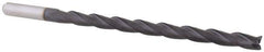 Accupro - 1/8", 1-7/8" LOC, 1/8" Shank Diam, 3" OAL, 3 Flute, Solid Carbide Square End Mill - Single End, AlTiN Finish, Spiral Flute, 30° Helix, Centercutting, Right Hand Cut, Right Hand Flute, Series Miniature - USA Tool & Supply