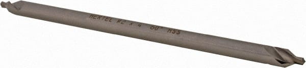Hertel - #2 Plain Cut 60° Incl Angle High Speed Steel Combo Drill & Countersink - USA Tool & Supply