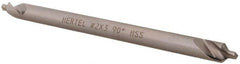Hertel - #2 Plain Cut 90° Incl Angle High Speed Steel Combo Drill & Countersink - USA Tool & Supply