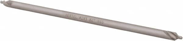 Hertel - #2 Plain Cut 82° Incl Angle High Speed Steel Combo Drill & Countersink - USA Tool & Supply