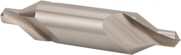 Hertel - #8 Plain Cut 60° Incl Angle Cobalt Combo Drill & Countersink - USA Tool & Supply