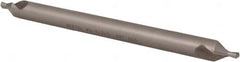 Hertel - #4-1/2 Plain Cut 60° Incl Angle High Speed Steel Combo Drill & Countersink - USA Tool & Supply