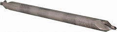 Hertel - #4-1/2 Plain Cut 60° Incl Angle High Speed Steel Combo Drill & Countersink - USA Tool & Supply